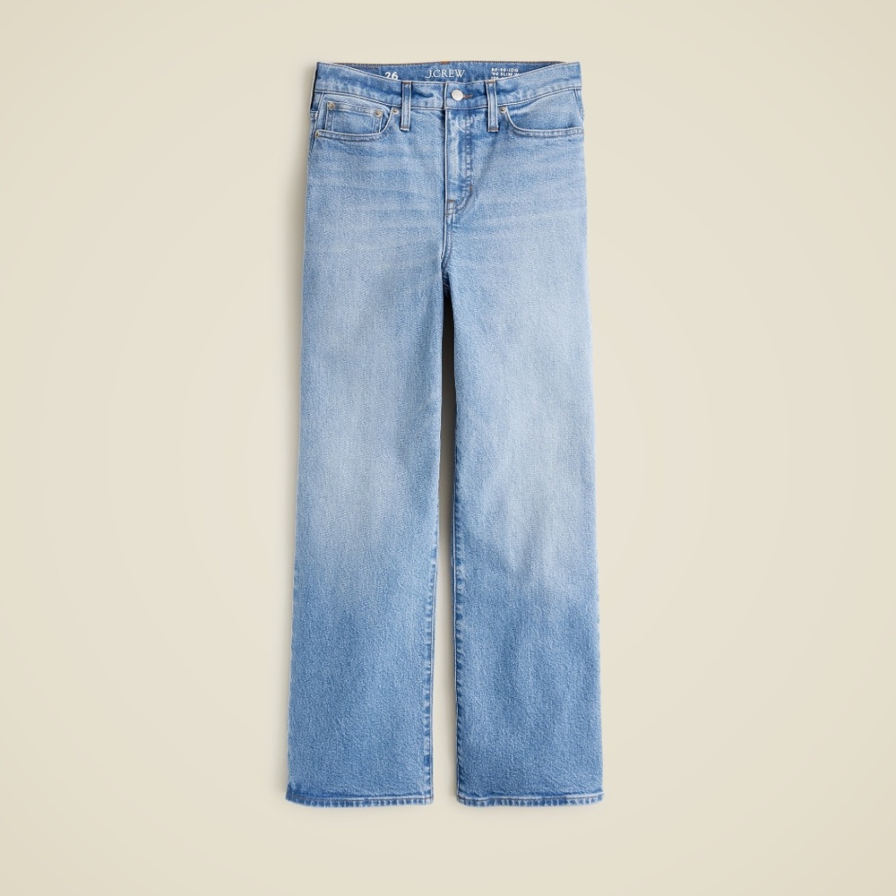 NWT J.Crew High-rise slim-wide jean in 1996 semi-stretch size J.Crew 36
